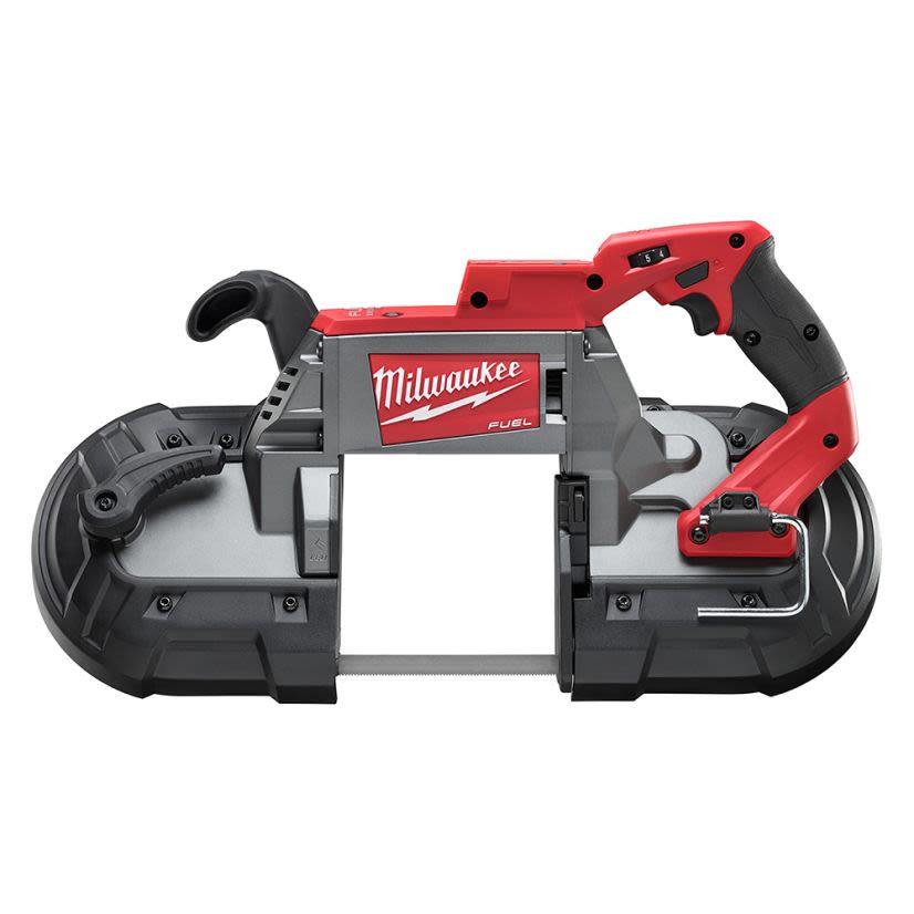 Milwaukee M18 FUEL 2729-20 Cordless Band Saw, 5 in Cutting, 44.875 in L x 0.5 in W x 0.02 in THK Blade, 18 V DC, 4 Ah Li-Ion Battery